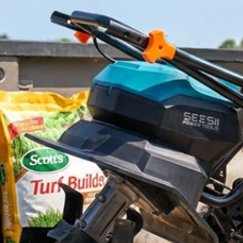 SeeSii 40v cordless tiller cultivator.