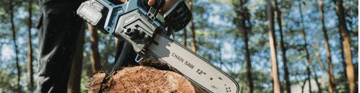 How to Cut Down a Tree with a Battery Chainsaw — SeeSii