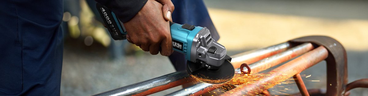 How To Sharpen Mower Blades With an Angle Grinder - SeeSii