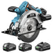 SEESII 7-1/4" Cordless Circular Saw with Total 8000mAh Battery & Charger
20V Brushless Electric Saw with Rip Fence, Bag and Dust Adapter, 45° Bevel for Powerful Wood Cutting, DIY, Home Repair