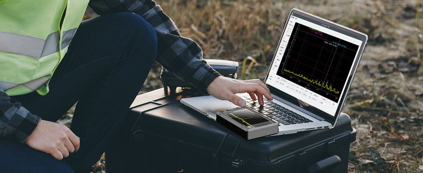 SeeSii Tiny Spectrum Analyzer (TinySA) UHF 100kHz-960MHz, 2.8" Display, MF/HF/VHF, Model V0.3.1_E