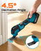 SEESII Cordless Oscillating Multi-Tool, 22000 OPM Brushless Motor Cutting
Sanding & Scraping, 4.5° Oscillation Angle, 4000mAh Battery, Quick Release, LED Light, 6-Speed Control & Universal Fit