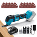 SEESII Cordless Oscillating Multi-Tool, 22000 OPM Brushless Motor Cutting
Sanding & Scraping, 4.5° Oscillation Angle, 4000mAh Battery, Quick Release, LED Light, 6-Speed Control & Universal Fit