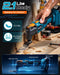 SEESII Cordless Oscillating Multi-Tool Kit, 6-Speed with 2.0Ah Battery
Home DIY and renovation projects; tool-free quick release, 3.2° oscillation angle 21V Max power 19000OPM