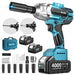 Seesii 1/2 impact wrench with battery and charger - WH700 - impact wrench - SeeSii