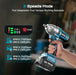 Cordless Impact Wrench 1/2 inch for Car Home SeeSii WH710 - impact wrench - SeeSii
