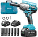 Cordless Impact Wrench 1/2 inch for Car Home SeeSii WH710 - impact wrench - SeeSii