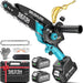 M8 Boost 8" Cordless Mini Chainsaw with Brushless Motor & Dual 4000mAh Batteries for Easy Backyard Pruning — SEESII POWER TOOLS YES. YOU CAN. - chainsaw - SeeSii