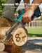 SEESII 10" 2-in-1 Cordless Pole Saw & Mini Chainsaw, 21V Brushless Tree Trimmer, 2×4.0Ah Batteries - Pole Saw & Mini Chainsaw-SeeSii