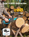 SEESII 10-Inch Cordless Mini Chainsaw, Electric Saw with Brushless Motor-M10 Ace - SeeSii