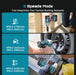 SEESII 1/2" Cordless Impact Wrench 900Nm, 2×4.0Ah 21V,6Sockets+Case - impact wrench - SeeSii