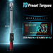 Seesii 1/2" Drive LED Digital Torque Wrench 12.5 - 250 Ft.Lb with Buzzer 17 - 340N.m - SeeSii