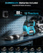 Seesii 12000PSI Electric Grease Gun, 3 Speed Control, 2 Batteries - SeeSii