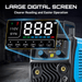 SEESII 130A Mini MIG Welder Flux Core 110V MIG Welder Gasless Flux MIG/Lift TIG/Stick - SeeSii