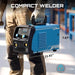 SEESII 130A Mini MIG Welder Flux Core 110V MIG Welder Gasless Flux MIG/Lift TIG/Stick - SeeSii
