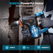SeeSii 13A 1 - 1/4" SDS - Plus Rotary Hammer Drill, 6J Corded Demolition Hammer, 4 Functions, Safety Clutch & Anti - Vibration (Bits & Chisels Included) - SeeSii