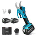 SEESII 1.6" Electric Pruning Shears, Brushless, 2x 4.0Ah Batteries, 4 Modes - SeeSii