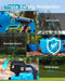Seesii 16 Inch 40V Cordless Chainsaw Brushless 2×4.0Ah Battery Auto Oiling for Wood Cutting - 16 Inch Cordless Chainsaw-SeeSii