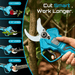SEESII 2-in-1 Pole Electric Pruning Shears, 1.8" Cut Pole Cordless Pruner - SeeSii