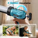 SEESII 20V Cordless Caulking Gun, 2x2.0Ah Battery, 4-Speed Auto Retract LED Silicone Gun for 10oz Sealant - SeeSii
