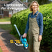 SEESII 20V Cordless Hedge Trimmer, 20 Inch Dual - Action Electric Bush Trimmer with Dual 4.0Ah Batteries, Rotatable Handle for Garden Shrub Pruning - SeeSii