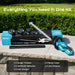 SEESII 20V Cordless Hedge Trimmer, 20 Inch Dual - Action Electric Bush Trimmer with Dual 4.0Ah Batteries, Rotatable Handle for Garden Shrub Pruning - SeeSii