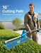 Seesii 20V Cordless Pole Hedge Trimmer, 8.5FT Telescopic Long Reach with 2x4.0Ah Batteries - Pole Hedge Trimmer-SeeSii