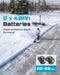 SEESII 20V Cordless Snow Shovel, 12" Electric Snow Blower, Lightweight - Snow Blowers-SEESII