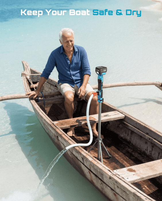 Seesii 21V Cordless Stick Pump: The Hands - Free Way to Move Water - Cordless Stick Pump - SeeSii