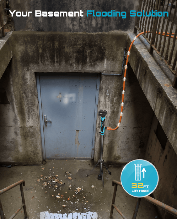 Seesii 21V Cordless Stick Pump: The Hands - Free Way to Move Water - Cordless Stick Pump - SeeSii