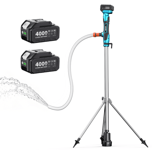 Seesii 21V Cordless Stick Pump: The Hands - Free Way to Move Water - Cordless Stick Pump - SeeSii