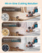 SEESII 4-1/2" Brushless Mini Circular Saw Cordless with 2*4.0Ah Batteries - SEESII