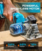 SEESII 4-1/2" Cordless Circular Saw with 2*4.0Ah Batteries & Fast Charger - circular saw-SeeSii