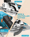 SEESII 4-1/2" Cordless Circular Saw with 2*4.0Ah Batteries & Fast Charger - circular saw-SeeSii