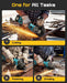 SEESII 4-1/2 Inch Cordless Brushless Angle Grinder 21V 10000RPM with 2x4.0Ah Batteries Blue - SeeSii