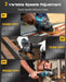 SEESII 4-1/2 Inch Cordless Brushless Angle Grinder 21V 10000RPM with 2x4.0Ah Batteries Blue - SeeSii