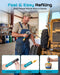 Seesii 4000PSI 3oz Mini Portable Grease Gun Kit for Auto Farm Marine（GR04K） - SeeSii