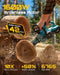 SEESII 40V 16/12 Inch Brushless Cordless Chainsaw, 2×5.0Ah 1600W（M16 Pro） - SeeSii