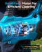 Seesii 40V Max Brushless Leaf Blower: 650 CFM Beast Mode with Dual 5.2Ah Batteries & Rapid Chargers — Professional Power for Lawns, Snow & Patios - Brushless Leaf Blower - SeeSii