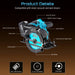 Seesii 6 - 1/2" Cordless Circular Saw with 2x 4.0Ah Batteries and Charger - circular saw - SeeSii