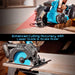 Seesii 6 - 1/2" Cordless Circular Saw with 2x 4.0Ah Batteries and Charger - circular saw - SeeSii