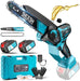 SEESII 6 & 8 Cordless Chainsaw, 1000 W Mini Chainsaw with 2 x 4000 mAh Batteries（M8 Ace） - chainsaw-SeeSii