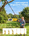 SEESII 6-in-1 Cordless Pole Saw & Hedge Trimmer Combo, 2×4000mAh Batteries（P8 Uniq） - SeeSii