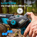 SEESII 6&8 Inch Dual Size Cordless Mini Chainsaw with 1oz Built-in Auto Oiler System, One Press Automatic Chain Lubrication Brushless Handheld Saw