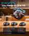 SEESII 7-1/4" Cordless Circular Saw with Total 8000mAh Battery & Charger - SEESII