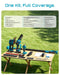 SEESII 8-in-1 Cordless Pole Chainsaw, Hedge Trimmer, Pruning Shears Combo - SeeSii