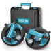 SEESII 8" Suction Cup Lifter with Pressure Gauge 250KG Max Load 2-Pack（S20 LITE） - SeeSii