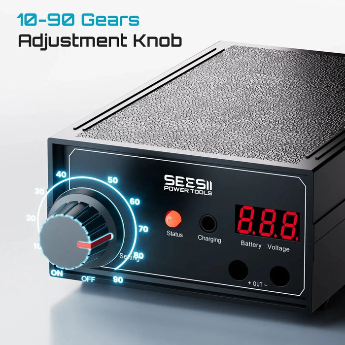 Seesii 8000W Spot Welder SEE-08 10-90 Gears with Dual Pulse Output - SEESII