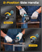 Seesii 21V angle grinder with 2-position removable side handle, fits left and right hand for stable grinding operation