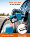 SEESII 3/4" NPT Automatic Fuel Nozzle, Gas Nozzle with Hook, Max Flow 16GPM
Fuel Transfer Pump Nozzle, 3-speed Padlock, Anti-Tangle Connector & Splash Cover, for Gasoline, Diesel, Kerosene, Biodiesel